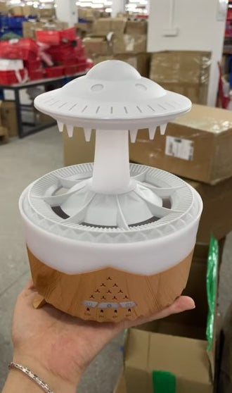 New UFO Raindrop Humidifier Water Drop Air Humidifier