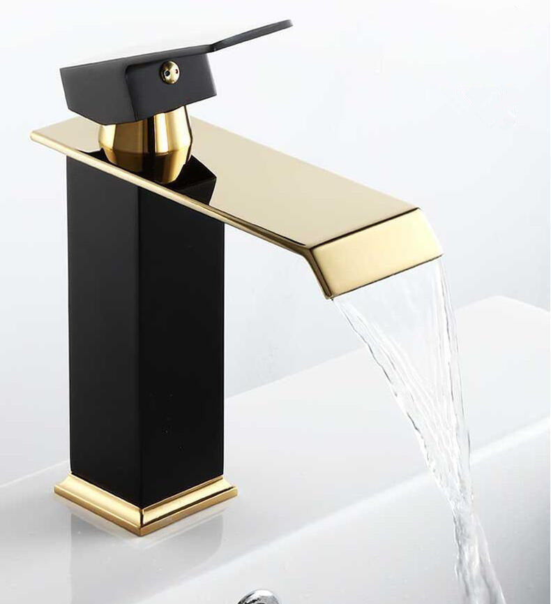 Black Gold Basin Faucet Platinum Faucet