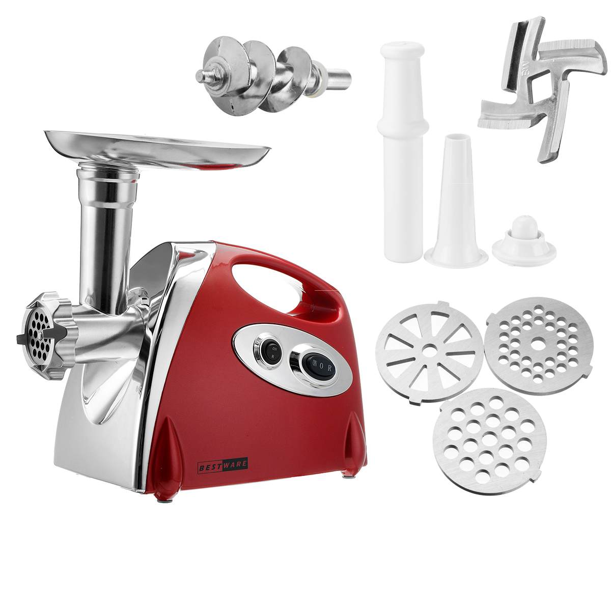 Electric multifunctional meat grinder