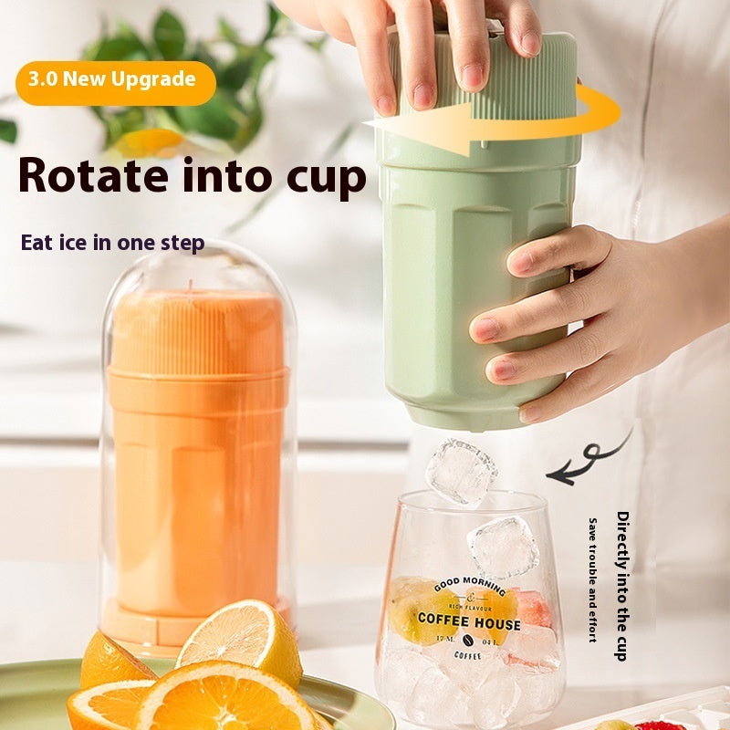 Twisting Ice Cup Rotating Release Ice Cube Trays Rotation