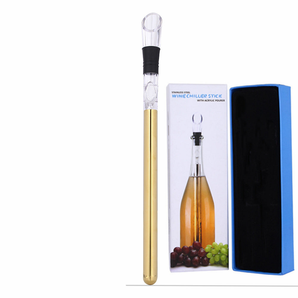 Wine Bottle Cooler Stick Stainless Steel Wine Chilling Rod