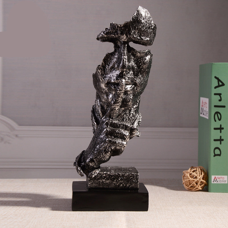 Thinker Resin Study Room Living Room Home Craft Decoration