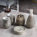 Handmade Retro Brushed Ceramic Wash Bathroom Toilet Supplies