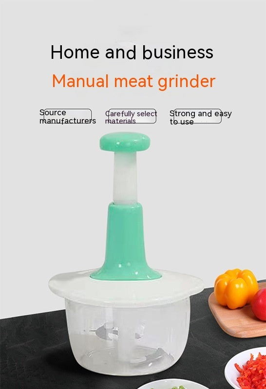 Press Manual Chopper Minced Meat Stuff-stirring Machine