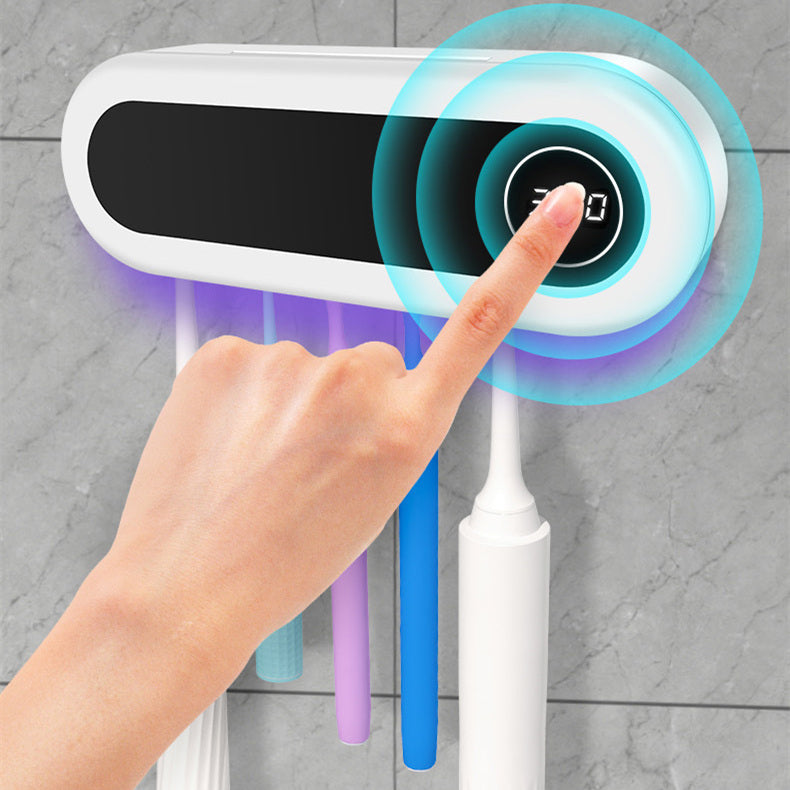 Wall Mounted Toothbrush Holder Smart Toothbrush UV Sterilizer