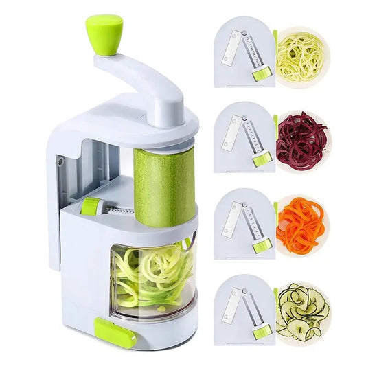 Vegetable Grater Potato Spiral Slicer Whirlwind Fruit Vegetable