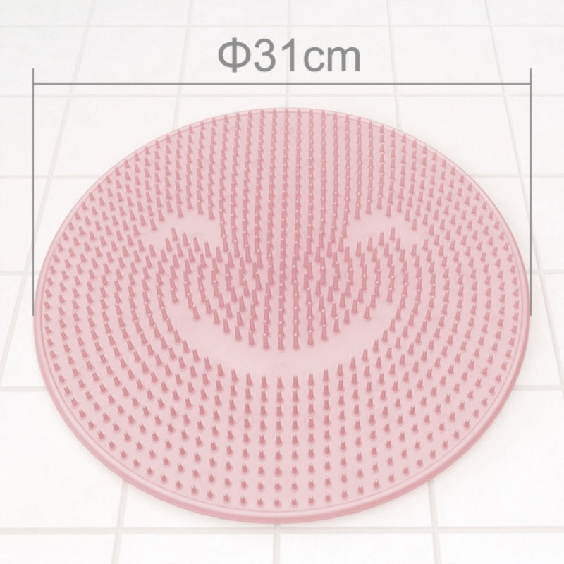 Silicone bathroom anti-slip massage pad