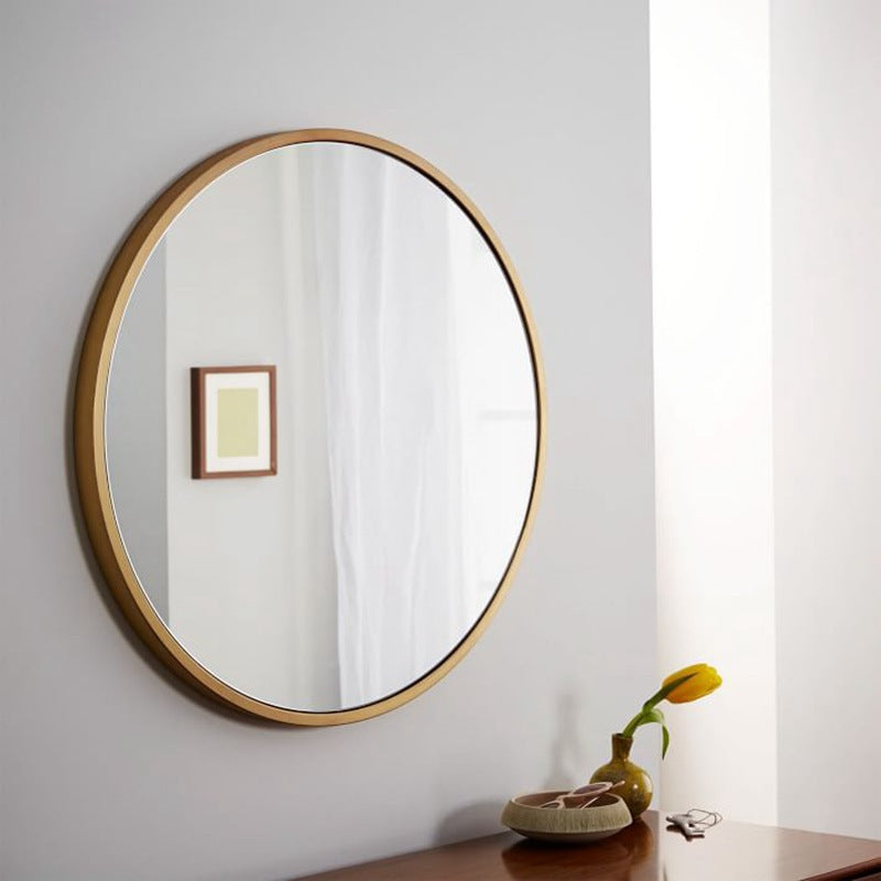 Bathroom wall bathroom mirror wall hanging decorative mirror