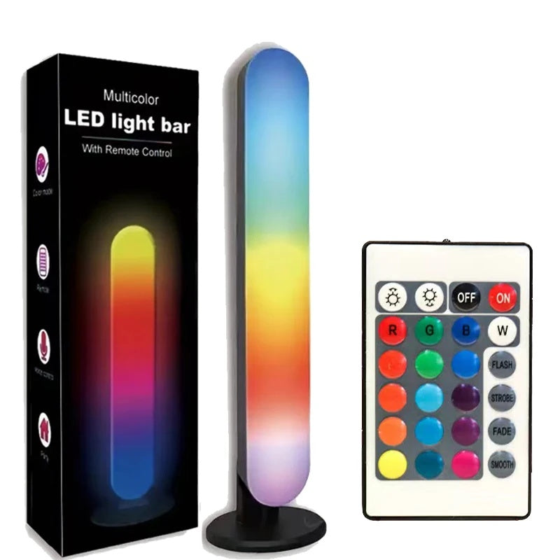 RGB Pickup Light Music Rhythm Lights Upgraded USB Rechargeable