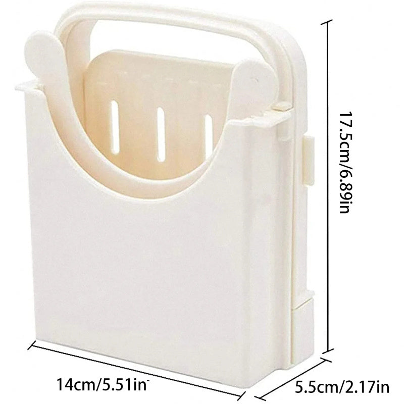 Foldable Toast Bread Slicer Adjustable Plastic Bread Cutting Tools