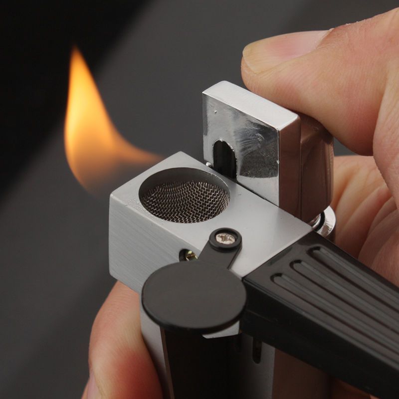 Encendedor Pipe Lighter Creative Foldable Metal Lighter