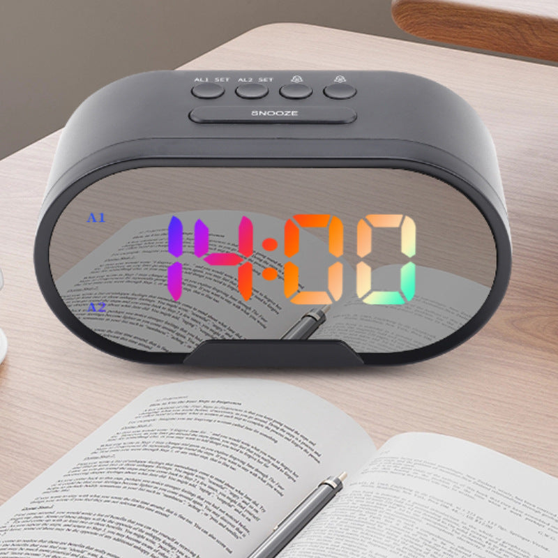 Cross-border New Arrival Large Screen Colorful Digital Display Clock