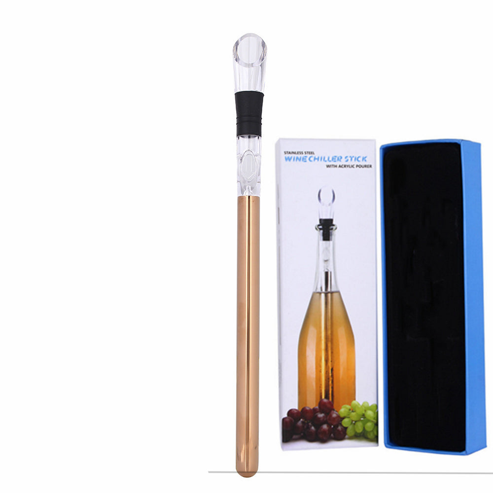 Wine Bottle Cooler Stick Stainless Steel Wine Chilling Rod