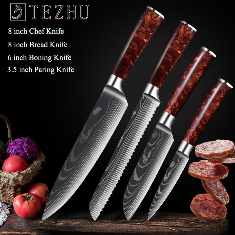 Stainless Steel Fruit Knife Versatile 5 Inch Knife Light Portable