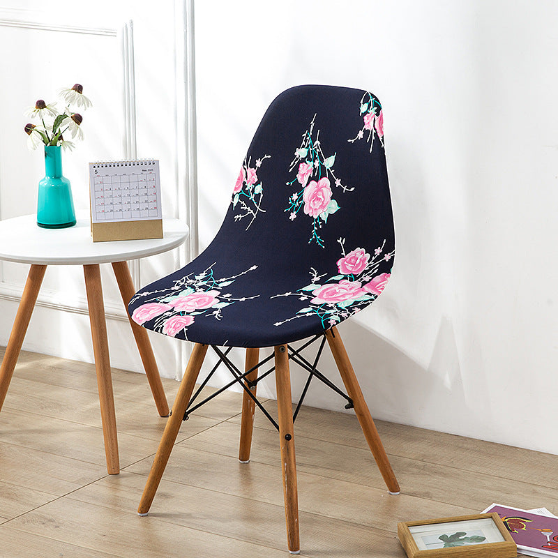 Minimalist Modern Printed Dining Chair Covers