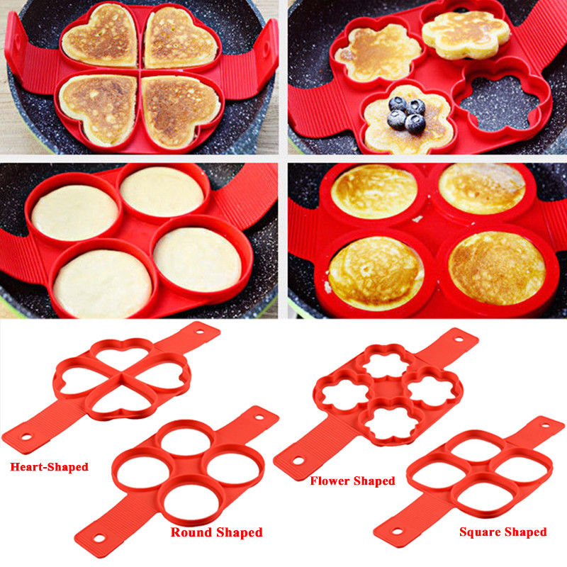Silicone Non Stick Fantastic Egg Pancake Maker Ring