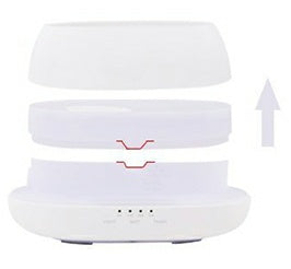 Aroma Diffuser 500ml Ultrasonic Air Humidifier Colorful Light