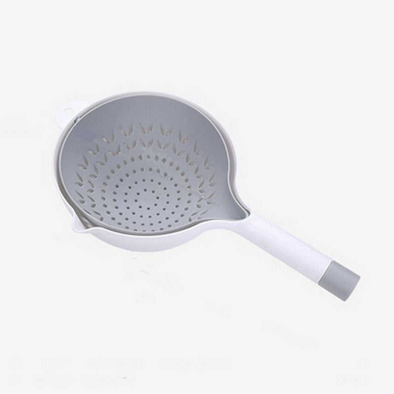 Double-layer Drain Basket Creative Kitchen Gadgets