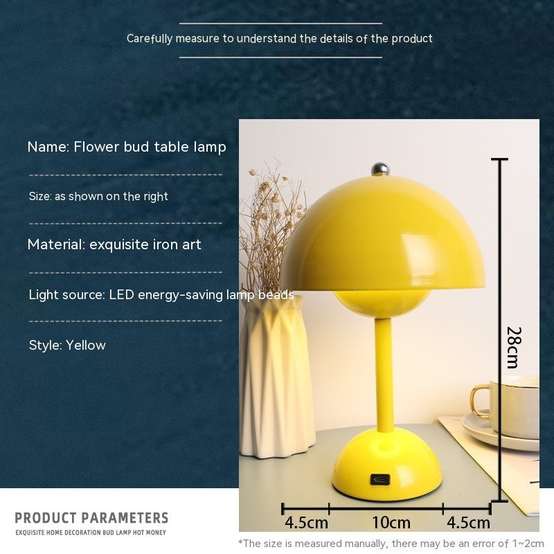 LED Bud Table Lamp Touch Decorative Table Lamp