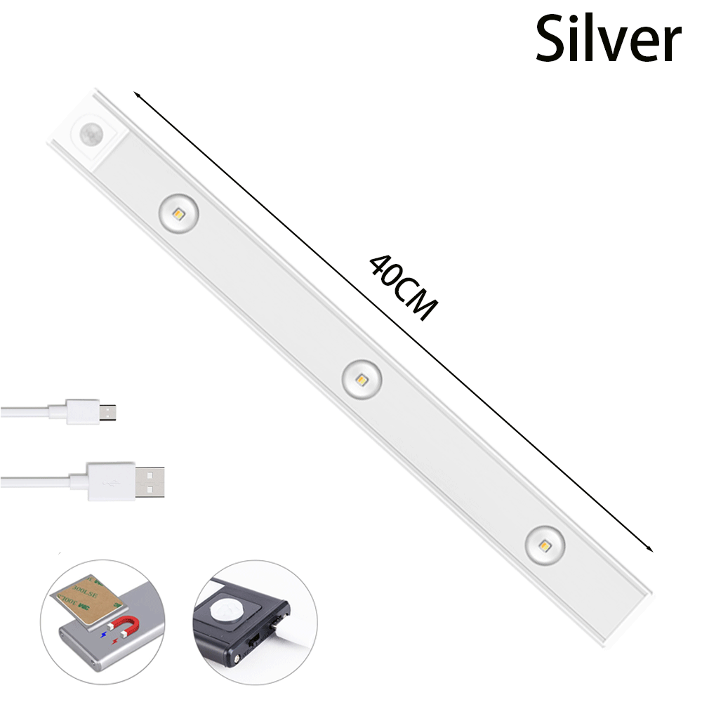 USB LED Night Light Motion Sensor Wireless Thin LED Wine Cooler Light