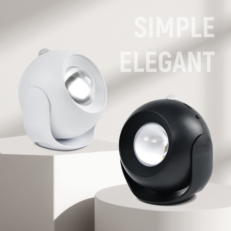 Adjustable Angle Human Sensing Light Wireless Sunset Light