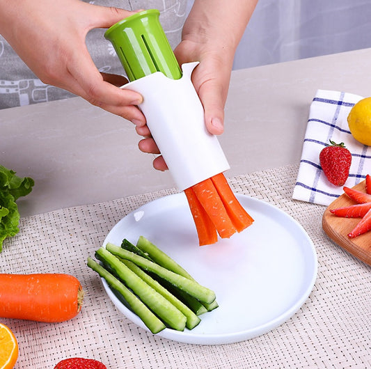 Creative Vegetable Cutters Fruit Kitchen Cucumber Carrot Divider