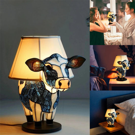 Beautiful Cow Table Lamp Bedside Table Lamp