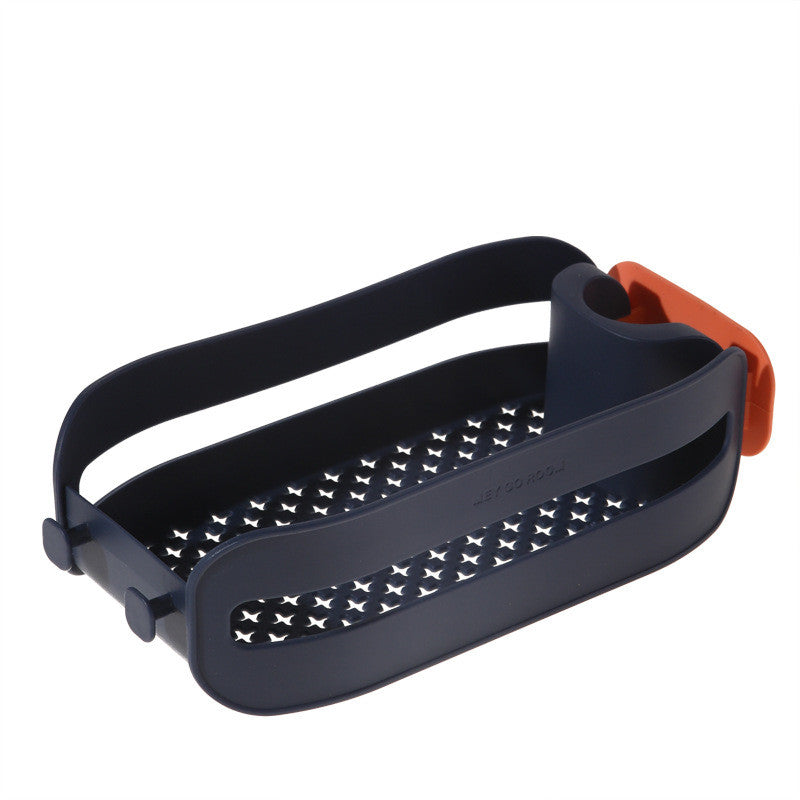 Installation-free Faucet Snap-on Sink Rack Bathroom