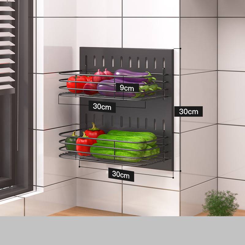 Stainless Steel Kitchen Wall Mounted Kitchen Storage