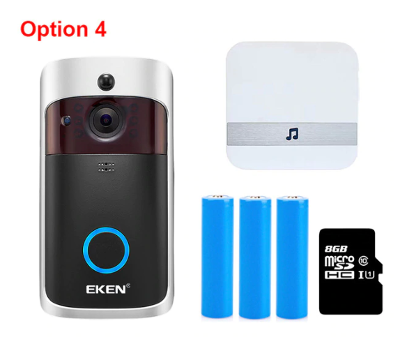 Smart Wireless DoorBell with Night Vision