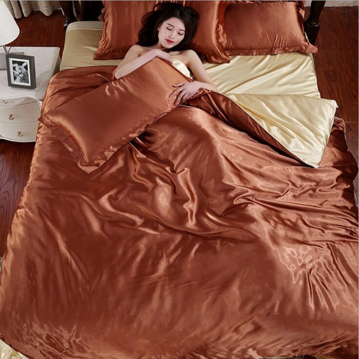 Solid color quilt cover