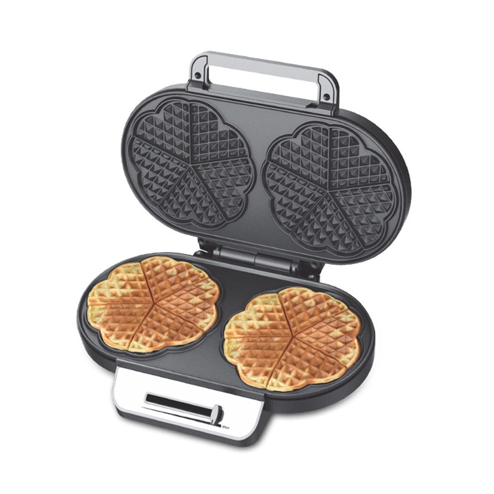 Double-plate Love Heart Waffle Machine Breakfast Machine