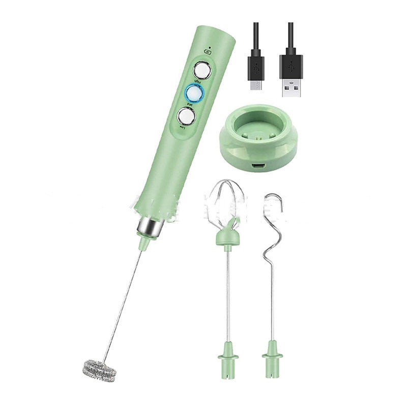 New Product Rechargeable Electric Milk Frother Stainless Steel