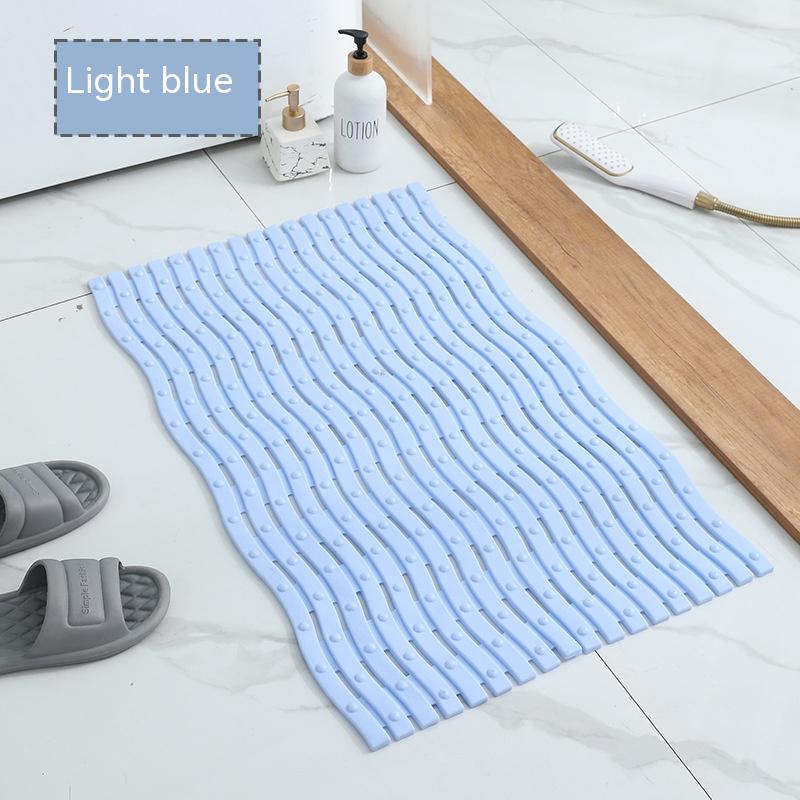 Bathroom Non-slip Simple Shaped Plastic Foot Pad