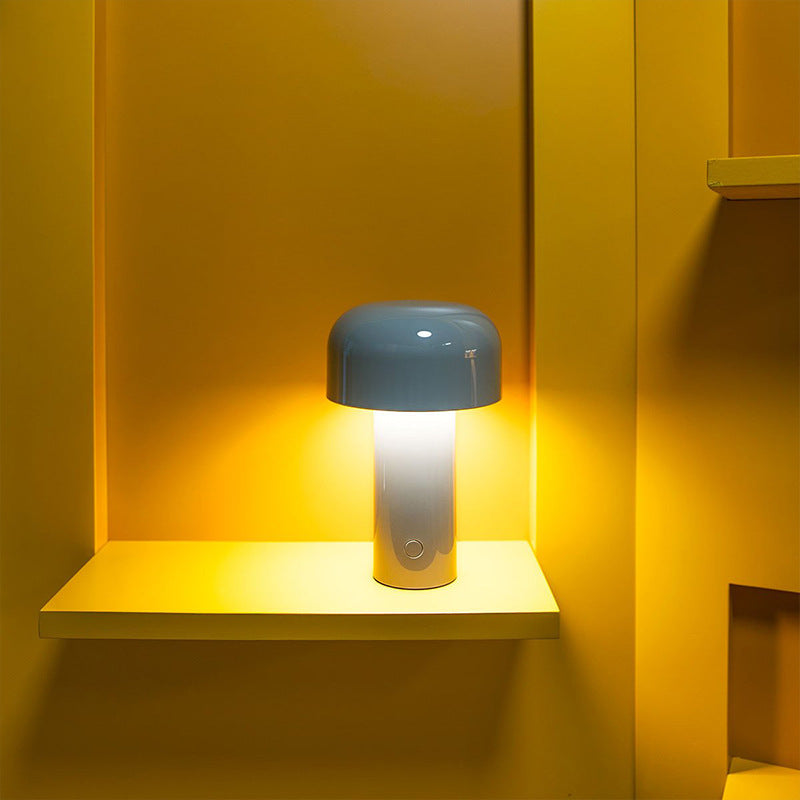 Designer Mushroom Table Lamp Night Light Portable Cordless