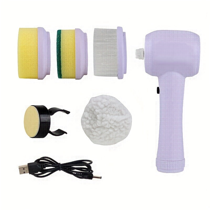 5 In 1 Multifunctional Electric Brush Cleaner Bathroom Sink Kitchen
