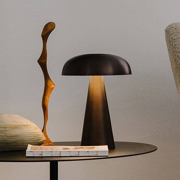 Mushroom Lamp LED Table Lamps Touch Dimming Rechargeable