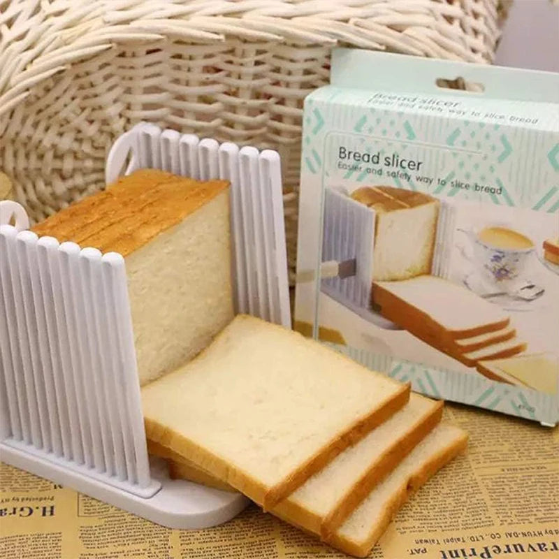 Rectangle Bread Slicer Cutter Mold Toast Loaf Cutting