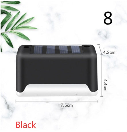 New Upgrade Waterproof LED Solar Fence Lamp Solar