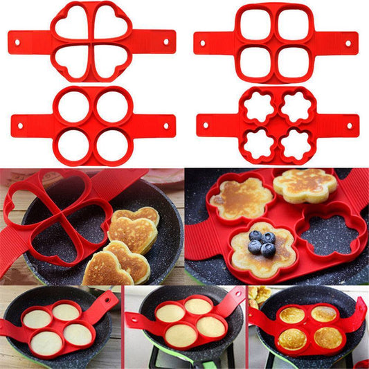 Silicone Non Stick Fantastic Egg Pancake Maker Ring