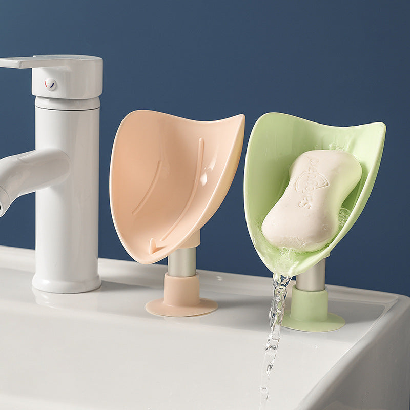 Creative Bird Soap Box Bathroom Toilet Sucker Soap Box