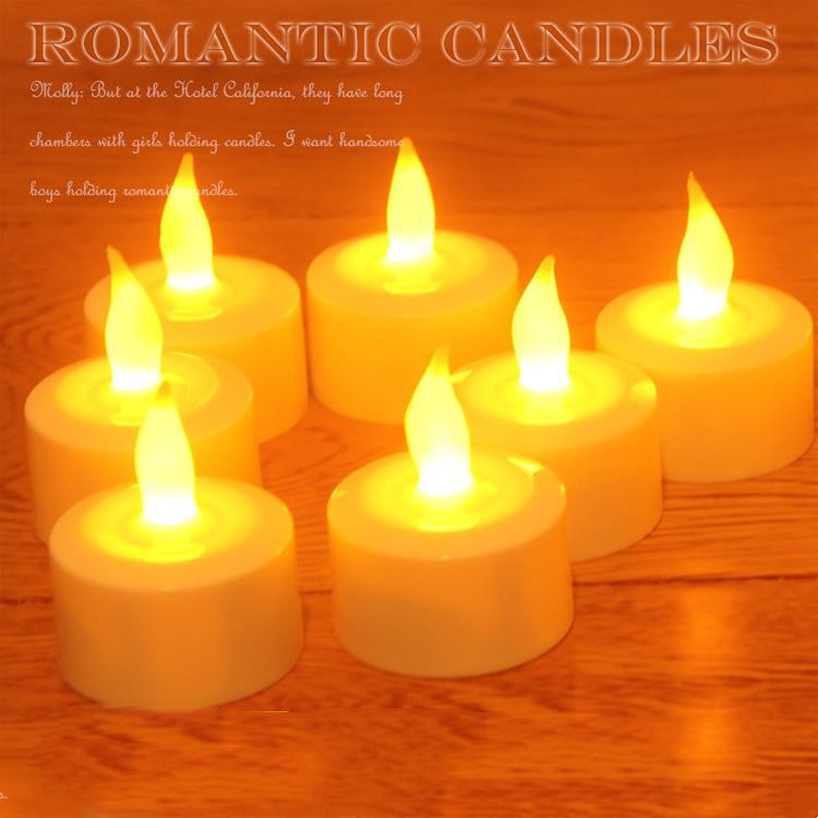 12 LED Rechargeable Electronic Candles