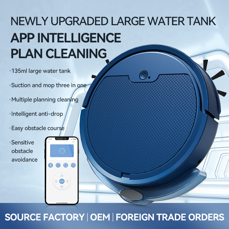 Intelligent Sweeping Robot Large Water Tank Mobile App Remote Control