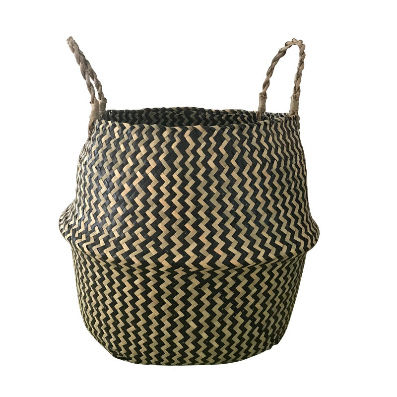 Handmade Bamboo Storage Baskets Nordic Foldable Laundry