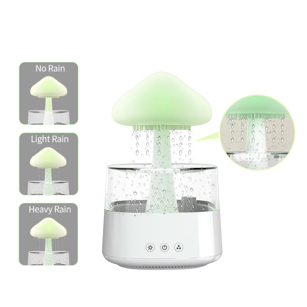 New Arrival Rain Cloud Humidifier Rain Drip Mushroom Humidifier