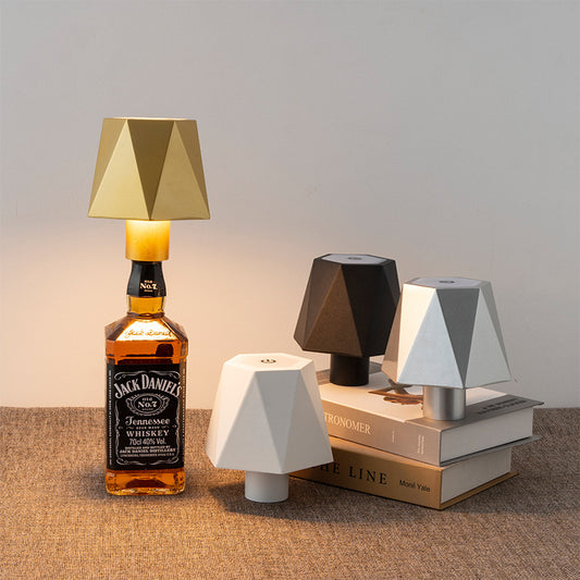 Bar Table Lamp Wine Bottle Lights Bistro Ambience Light Bedroom