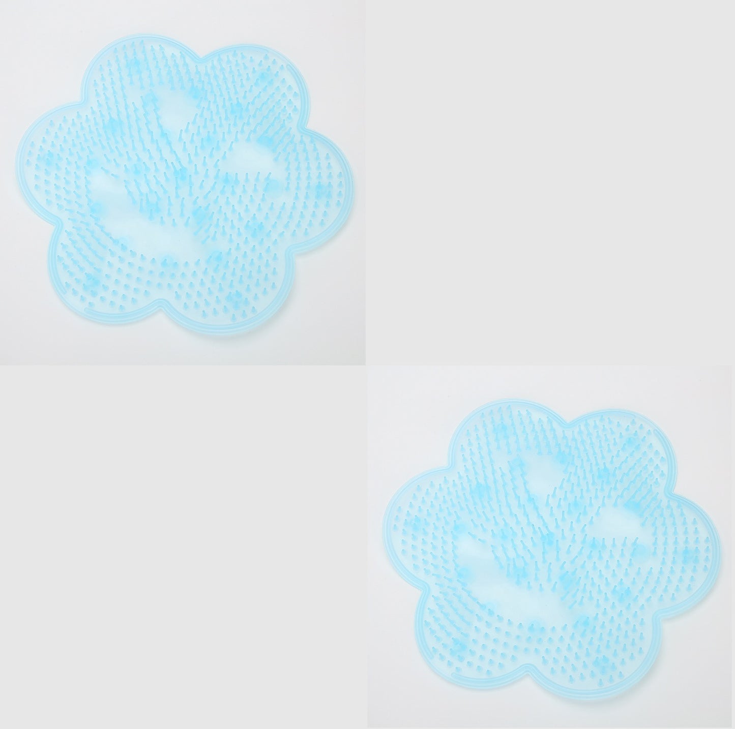 Silicone bathroom anti-slip massage pad