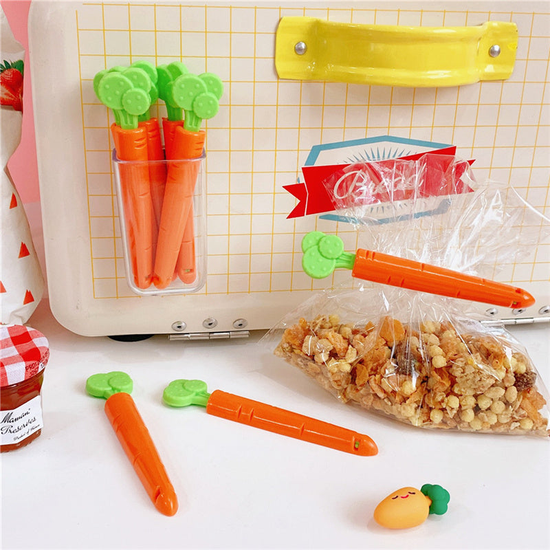 Bags Clip Carrot Sealing Clamp Plastic Bag Sealer