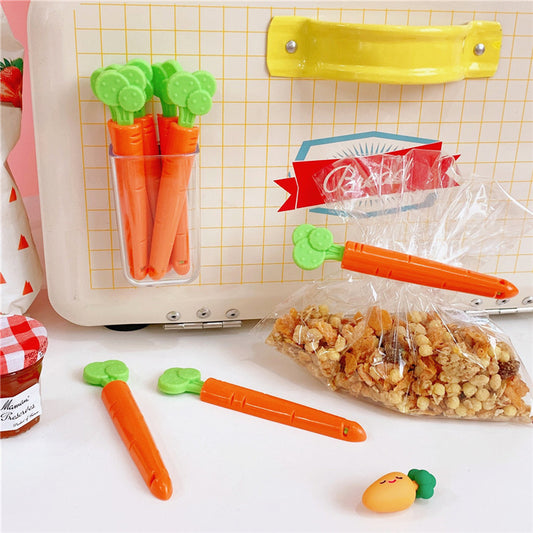 Bags Clip Carrot Sealing Clamp Plastic Bag Sealer