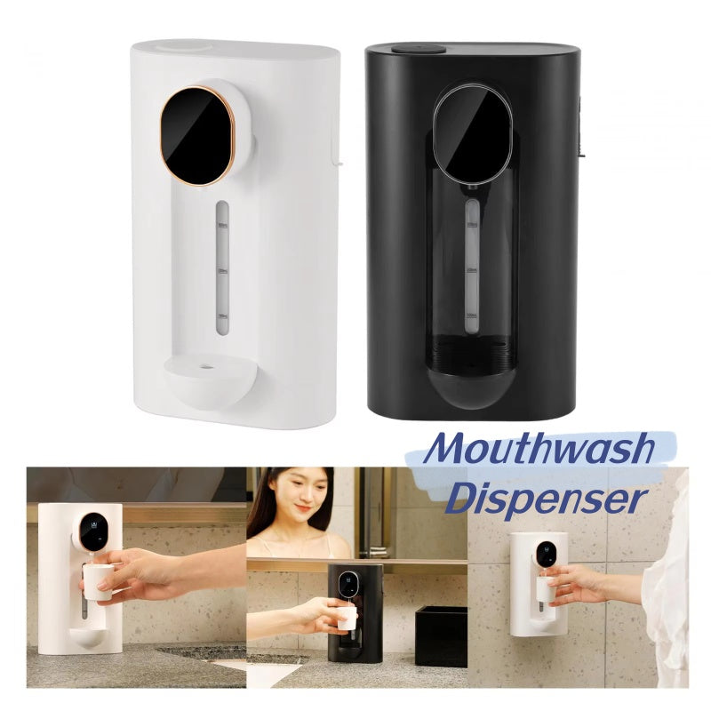 Automatic Mouthwash Dispenser Punch Free Easy To Fill
